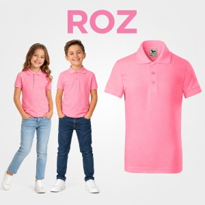 Tricou Polo Copii Tip Tommy, cu Guler, pentru Școală, Fete și Băieți, 4–12 Ani - Img 20
