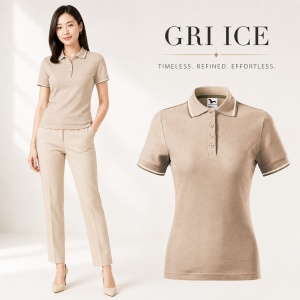 Tricou polo damă | guler cu dungi | cambrat slim fit 14 culori disponibile -233 - Img 22