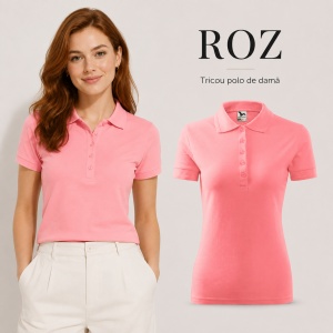 Tricou Polo Damă Malfini 210 Pique, Croială Cambrată, 200 g/m², Mărimi XS–3XL,65% Bumbac, 36 Culori - Img 34
