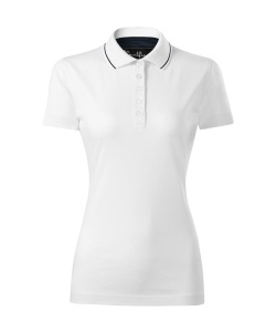 Tricou polo dama de culoare alb