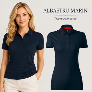 Tricou Polo Damă Malfini Premium 269 Grand, 100% Bumbac Mercerizat, Croială Cambrată, 160 g/m², XS 2XL, 6 Culori - Img 17