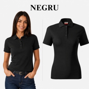 Tricou Polo Damă Rimeck Resist Heavy Polo R21 – 100% Bumbac, 200 g/m², Croială Cambrată - Img 17