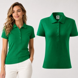 Tricou Polo Damă Slim Fit 100% Bumbac – Casual Office, Guler Polo, XS-2XL | 13 Culori | 216 - Img 21