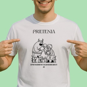 Tricou Prietenia adevarata - Copii | Dama | Barbat - Img 2