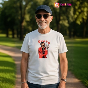 Tricou Quavo - Cartoon Pose, muzica POP, Dama | Barbat | Copii - Img 5
