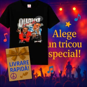 Tricou Quavo, muzica POP, Dama | Barbat | Copii, Culoare Negru - Img 7