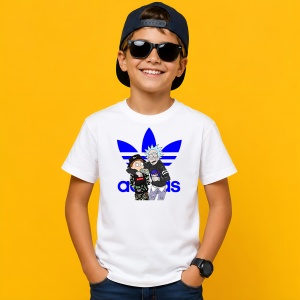 Tricou Rick And Morty Camo Outfit Logo Albastru Urban Fashion, din bumbac 100% Copii | Dama | Barbat - Img 2
