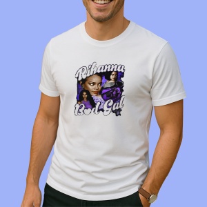 Tricou Rihanna - Bad Gal, muzica Indie Pop, Dama | Barbat | Copii - Img 2