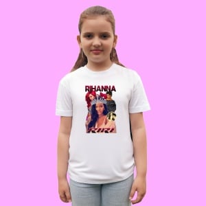 Tricou Rihanna - Galaxy Look, muzica K-pop, Dama | Barbat | Copii - Img 3