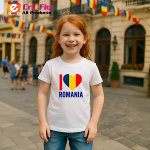 Tricou Romania I Love Romania |Colectia Tricouri Romania - Img 2