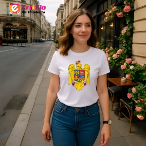 Tricou Romania Stema |Colectia Tricouri Romania - Img 4