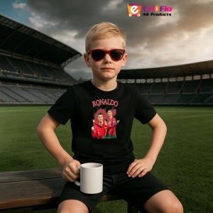 Tricou Ronaldo CR7 Presentation - Copii | Dama | Barbat - Img 5