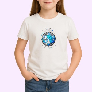 Tricou Sfera Geometrica Cristal, Copii | Dama | Barbat - Img 2
