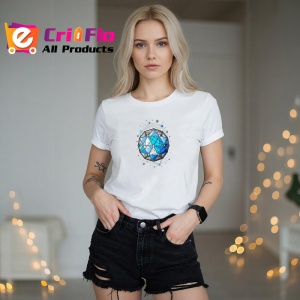 Tricou Sfera Geometrica Cristal, Copii | Dama | Barbat - Img 10