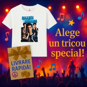 Tricou Shawn Mendes - Portrait Collage, muzica Pop, Dama | Barbat | Copii - Img 8