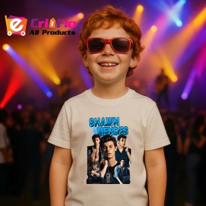 Tricou Shawn Mendes - Portrait Collage, muzica Pop, Dama | Barbat | Copii - Img 11