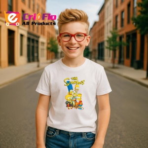 Tricou simpson familia galbena din springfield in aventuri zilnice, Copii | Dama | Barbat - Img 7