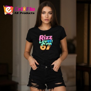 Tricou SIX SEVEN 67 Number Duo Blue Style, din bumbac 100%, tricou negru, Copii | Dama | Barbat - Img 3