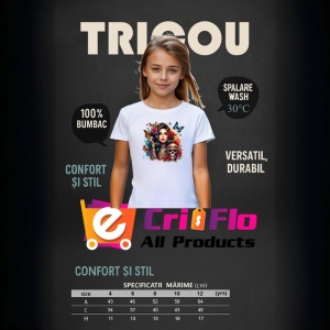 Tricou skull butterfly roses gothic look, craniu fluture trandafiri stil gotic, Copii | Dama | Barbat - Img 9
