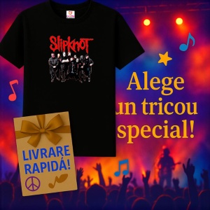 Tricou Slipknot, muzica Rap, Dama | Barbat | Copii, Culoare Negru - Img 15