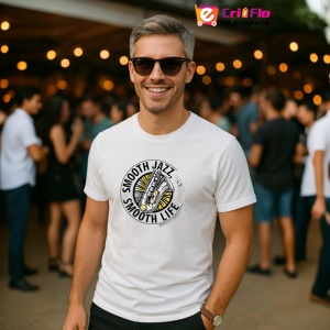 Tricou Smooth Jazz Smooth Life, Copii | Dama | Barbat
