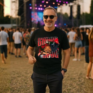 Tricou Snoop Dogg - Bold Red Style, muzica Rap, Dama | Barbat | Copii, Culoare Negru - Img 9