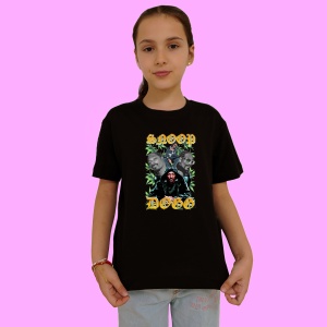 Tricou Snoop Dogg - Multiple Portraits, muzica Rock (Heavy Metal), Dama | Barbat | Copii, Culoare Negru - Img 2