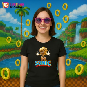 Tricou Sonic - Forma de Aur Copii | Dama | Barbat - Img 3