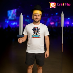 Tricou Sonic Shadow - Vizionar de Viteza Copii | Dama | Barbat - Img 9