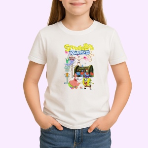 Tricou spongebob patrick si prietenii in aventuri subacvatice haioase, Copii | Dama | Barbat