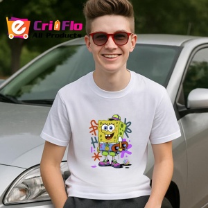 Tricou SpongeBob Skate Fresh Hype Energy Copii | Dama | Barbat Barbat - Img 10