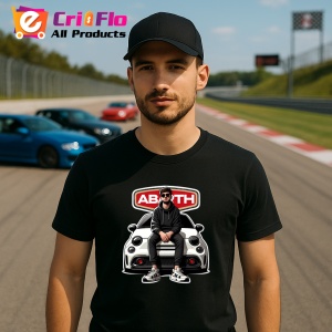 Tricou Still Cool Abarth Car | Unisex Dama si Barbat - Img 2
