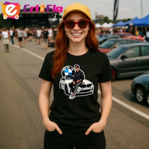 Tricou Still Cool Bmw Car | Unisex Dama si Barbat - Img 3