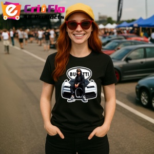 Tricou Still Cool Bugatti Car 2 | Unisex Dama si Barbat - Img 4