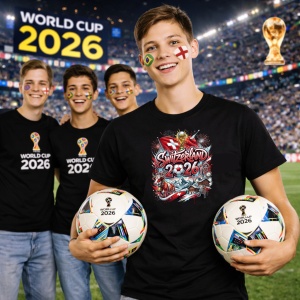 Tricou Switzerland World Cup 2026 Fifa, din bumbac 100%, tricou negru, Copii | Dama | Barbat - Img 7