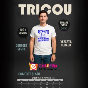 Tricou tata si fiu cei mai buni prieteni pentru totdeauna, Copii | Dama | Barbat - Img 5