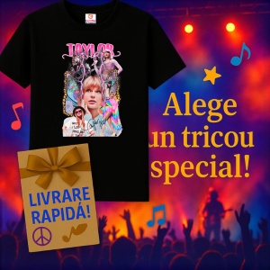 Tricou Taylor Swift - Artistic Theme, muzica Hip-Hop / Pop / Rock, Dama | Barbat | Copii, Culoare Negru - Img 7