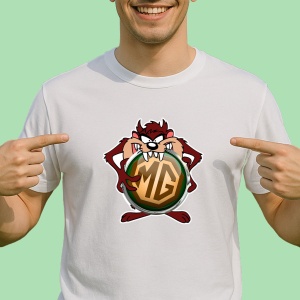 Tricou Tazz Cu Logo Mg 2 | Unisex Dama si Barbat