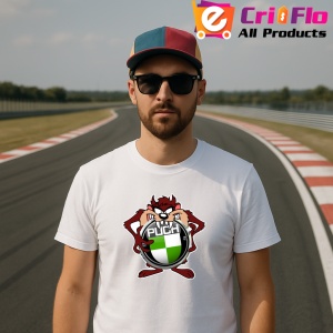 Tricou Tazz Cu Logo Puch | Unisex Dama si Barbat - Img 2