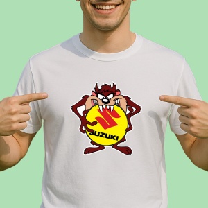 Tricou Tazz Cu Logo Suzuki | Unisex Dama si Barbat
