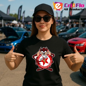Tricou Tazz Cu Logo Texaco | Unisex Dama si Barbat - Img 2