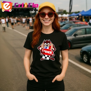 Tricou Tazz Cu Logo Ugier | Unisex Dama si Barbat - Img 4