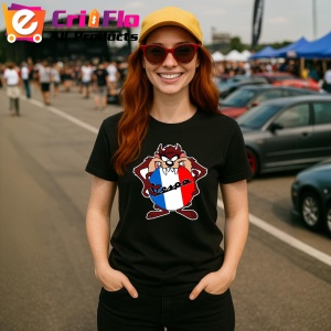 Tricou Tazz Cu Logo Vessa | Unisex Dama si Barbat - Img 2