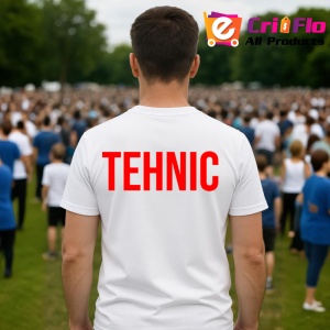 Tricou TEHNICIAN, Personalizat | Unisex Dama si Barbat - Img 4