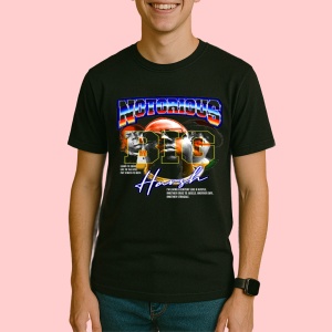 Tricou The Notorious B.I.G., muzica Hip-Hop / Trap, Dama | Barbat | Copii, Culoare Negru - Img 3