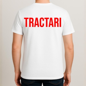 Tricou TRACTARI, Personalizat | Unisex Dama si Barbat