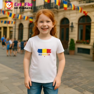 Tricou Tricolor romania cu text colorat |Colectia Tricouri Romania - Img 2