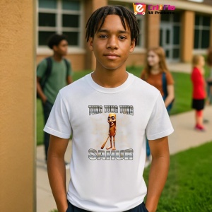 Tricou Tung Tung Tung Sahur 4 ** Tralalero Tralala Copii | Dama | Barbat - Img 10