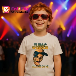 Tricou Tupac All Eyez On Me Cartoon, muzica INDIE, Dama | Barbat | Copii - Img 14
