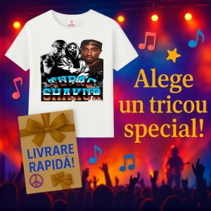 Tricou Tupac City Monochrome, muzica Indie Pop, Dama | Barbat | Copii - Img 11